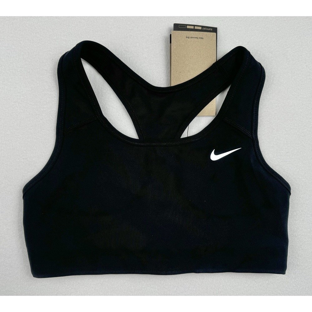 Nike Swoosh Light Support‎ Non-Padded Sports Bra Women's Size XS BV3630-010